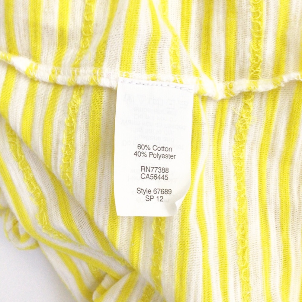 J Crew Striped Sequin Accent Tank Top Size Medium - Picture 6 of 8